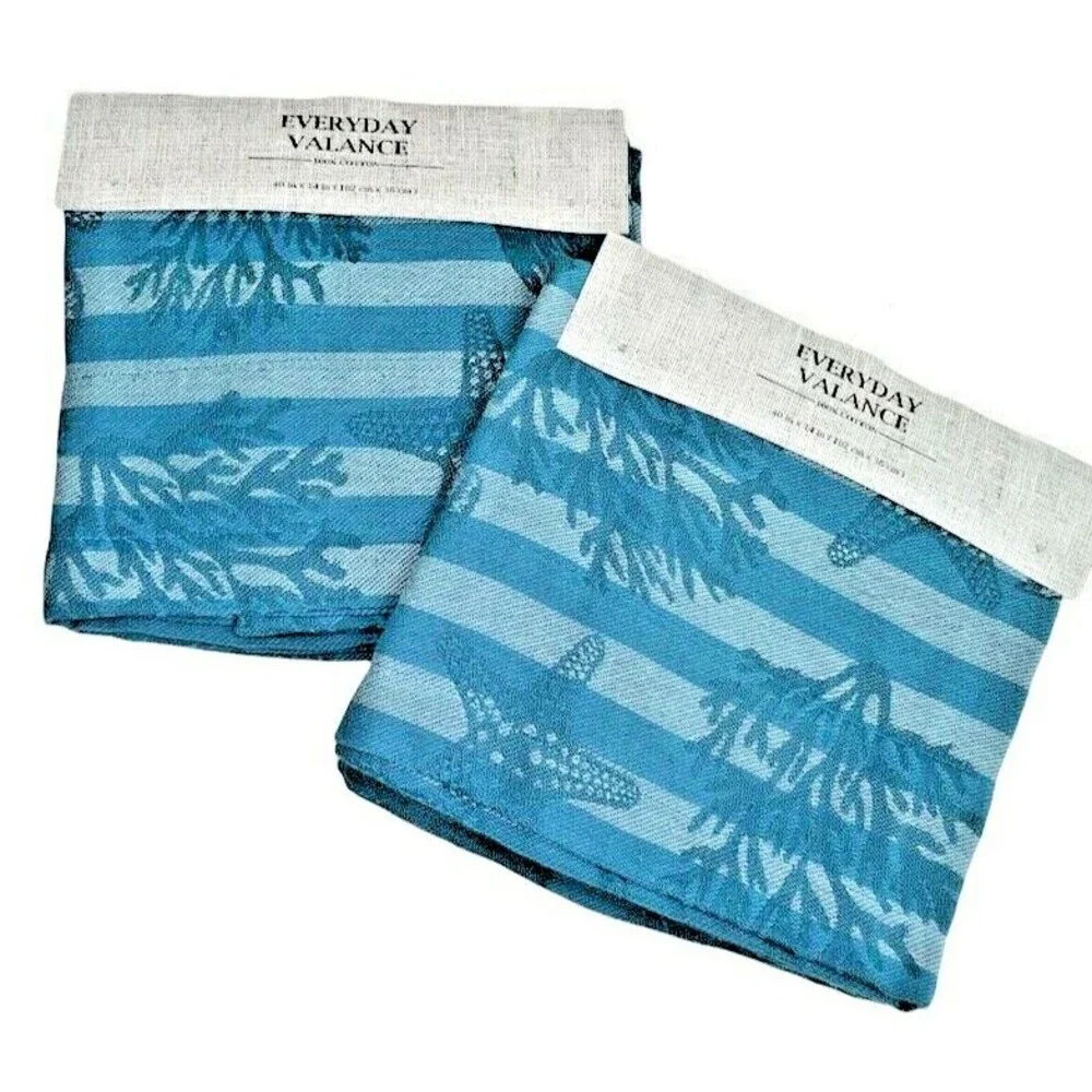 Starfish Coral Fish Valance 40x14